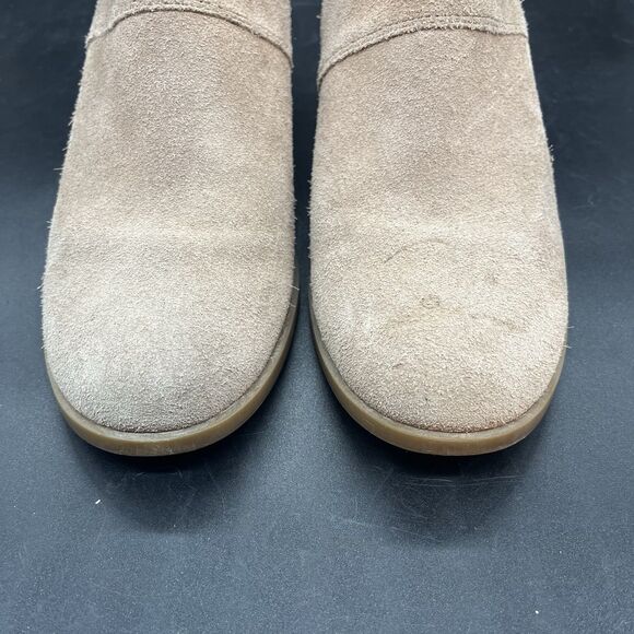 Koolaburra by UGG Women's Sz 9 Sofiya tan Suede Booties Ankle Boots 1096440 - Picture 4 of 9